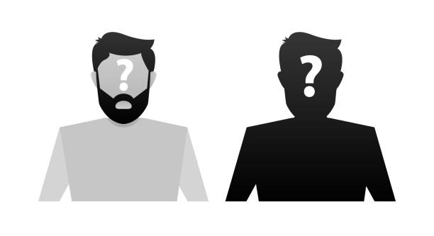 istock Unknown person. Incognito, Anonymous male. silhouette profile avatar. Vector illustration. 1466684472