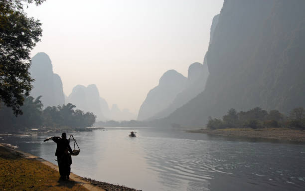 istock Li River near Guilin, China 1466696816