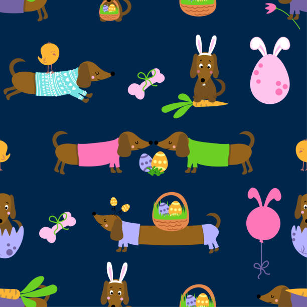 kunst & illustration - easter easter bunny fun humor stock-grafiken, -clipart, -cartoons und -symbole