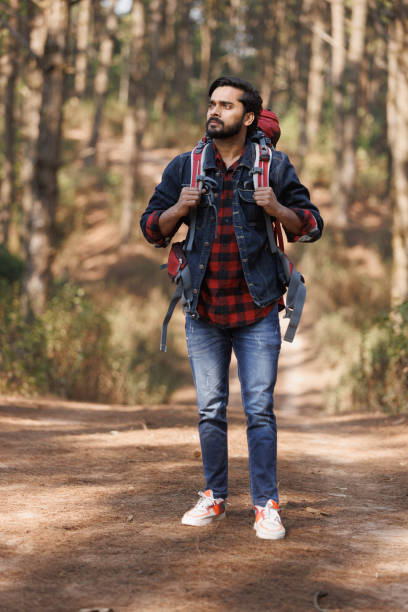 istock Hiker India man attractive traveler adventure wilderness 1466711290