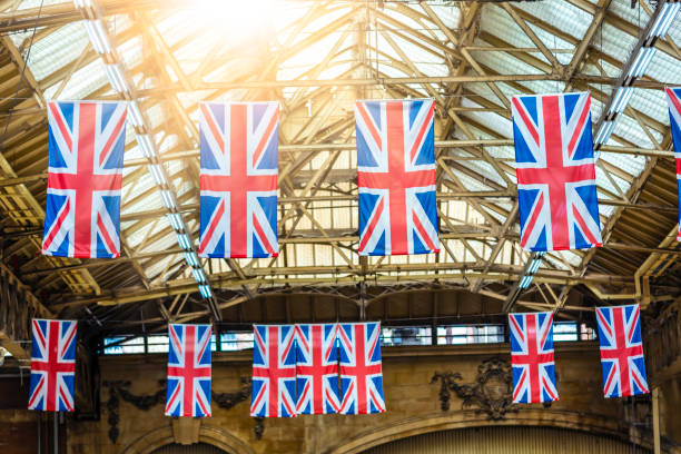 istock Union Jack in London 1466713434