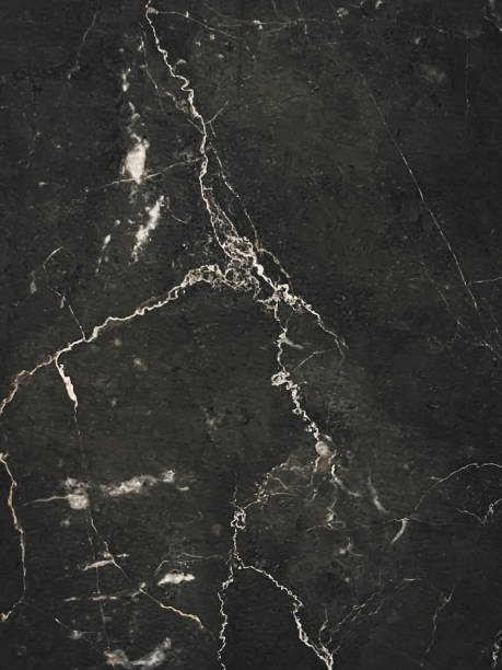 istock Grunge dark marble stone background with gray cracks abstract vintage style 1466719154