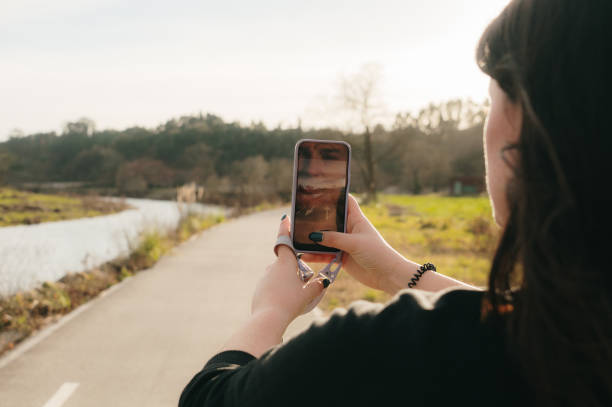 istock Taking a photo with a smart phone 1466726160