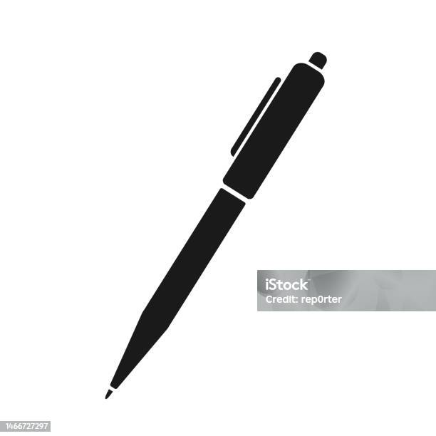 Penna Da Scrittura Silhouette Web Nera - Immagini vettoriali stock e altre  immagini di China e pennarello - China e pennarello, Affari, Arte - iStock