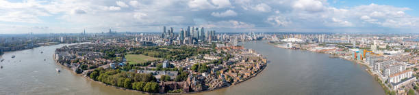 istock Financial district London, cityscape view 1466732172