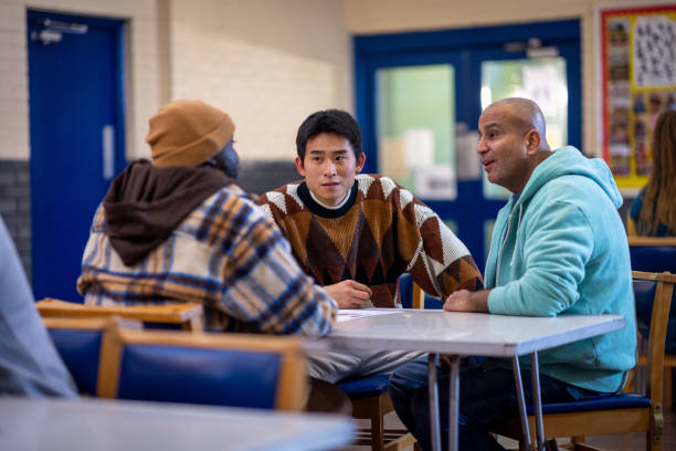 istock Catching Up in The Community Centre 1466733566