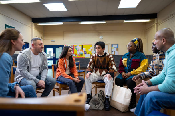 istock Talking Together in The Community Centre 1466734810