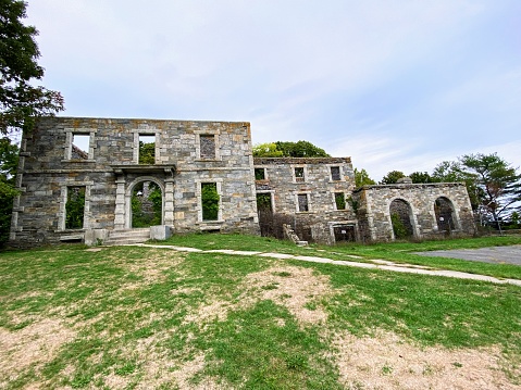 Goddard Mansion at Fort Williams Park in Cape Elizabeth, Maine