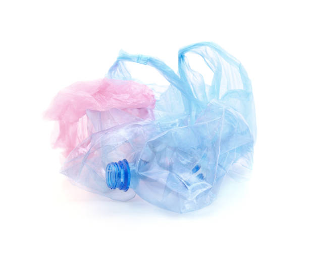 istock Used plastic bottle and bags. 1466736374