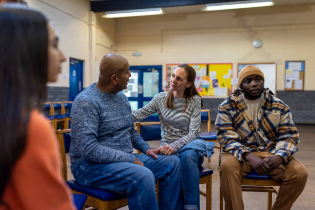 istock Talking to Each Other in The Community 1466736660