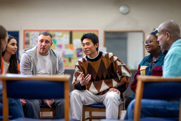 istock Mental Health Community Group Conversation 1466736796