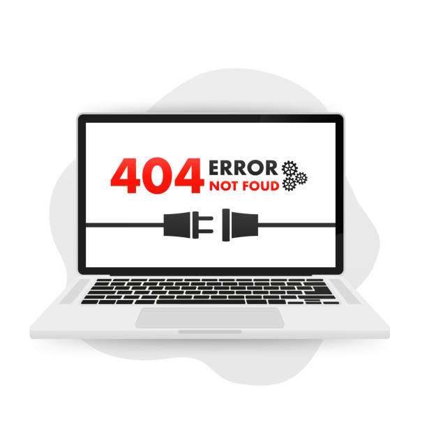 illustrazioni stock, clip art, cartoni animati e icone di tendenza di un set di prese elettriche con una spina. il concetto di connessione e disconnessione. concetto di connessione all'errore 404. la spina elettrica e la presa sono spente. cavo di alimentazione a filo. illustrazione vettoriale - electric plug connection separation power cable