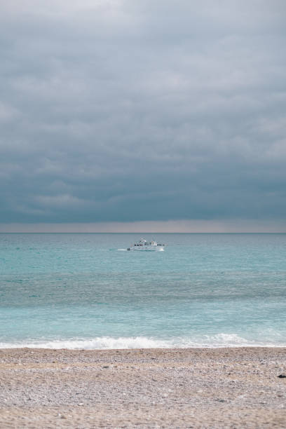 Storm clouds above