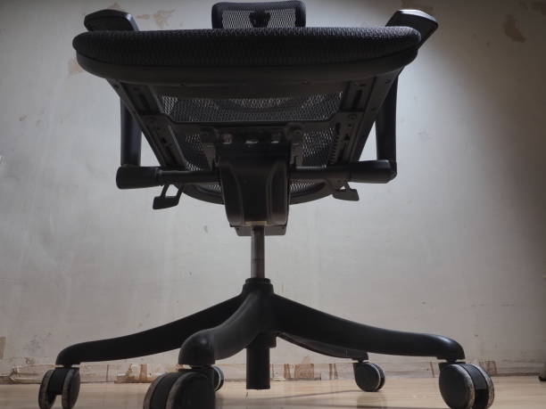 istock ergonomic chair black material braided synthetic thread 1466773743