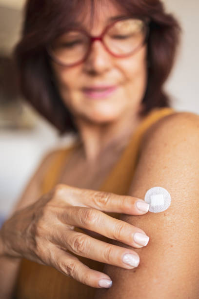 istock Latin woman is doing hormone replacement therapy 1466780284