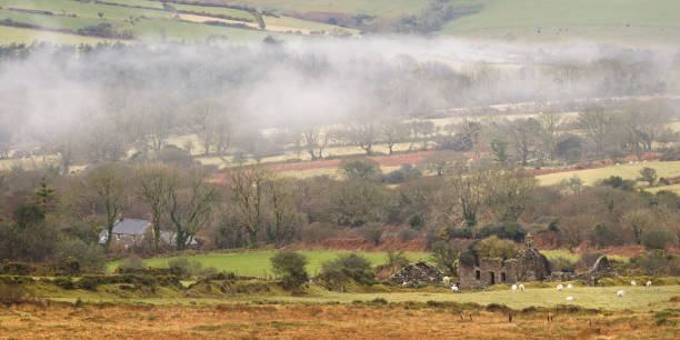 istock Gwaun Valley early morning mists 1466780286