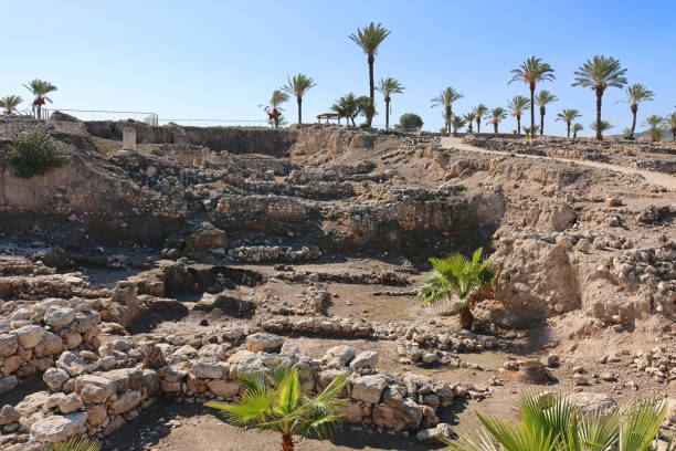 istock Tel Megiddo ancient settlement in Israel 1466780361