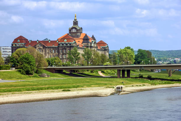 istock Dresden embankment landscape view, Germany 1466797203