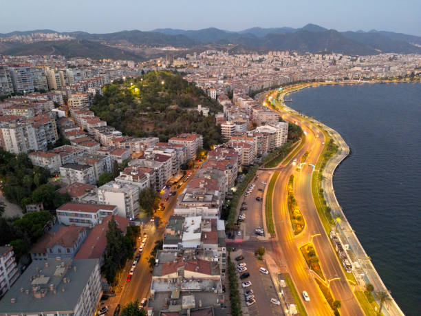 istock Aerial view of izmir 1466809985