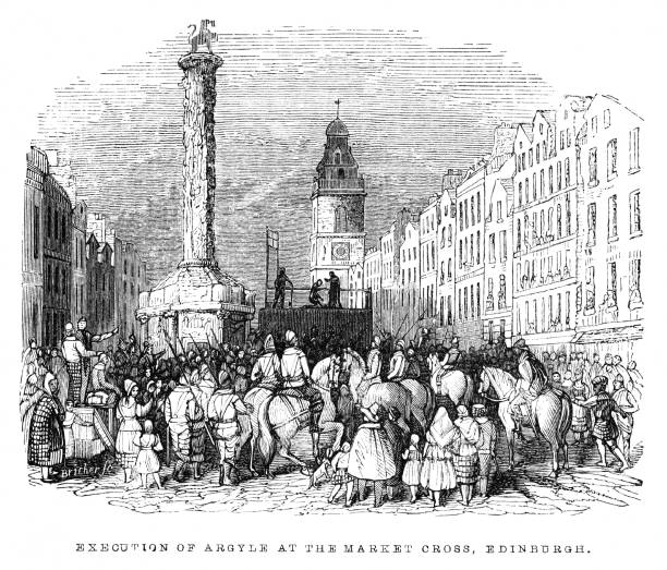 istock Earl of Argyll Archibald Campbell Executed for Rebellion, 17th Century British History 1466821042