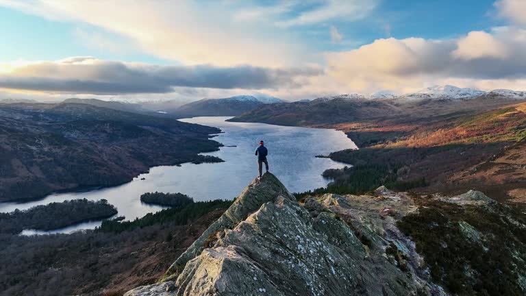 Scottish Highlands in winter