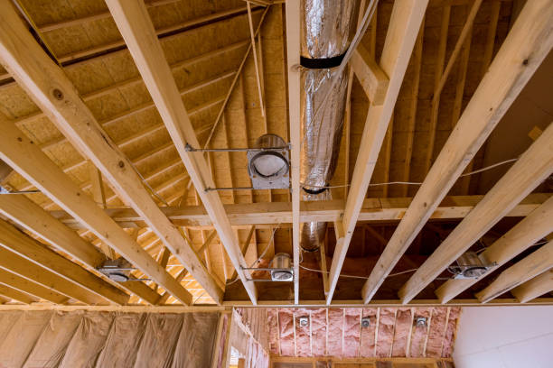 istock When constructing a new building, it is imperative that communication lines and plumbing are installed before the plasterboard is applied. 1466849634
