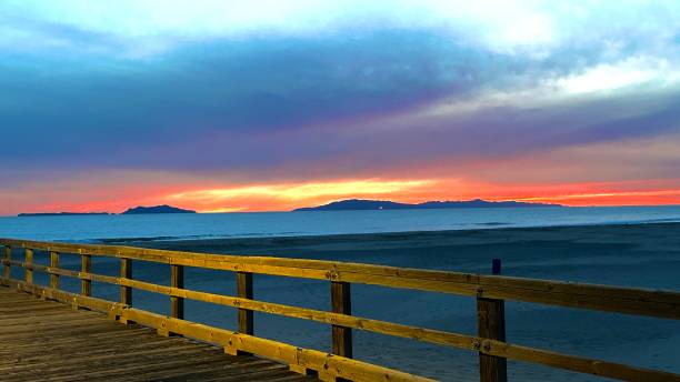 Sunset at Port Hueneme Beach
