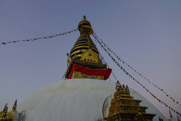 istock Big Stupa in the Swayambhunath Temple 1466886483