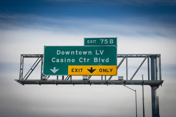 istock Las Vegas Highway Sign 1466894575