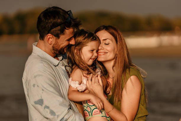 istock Our family love beach 1466900923