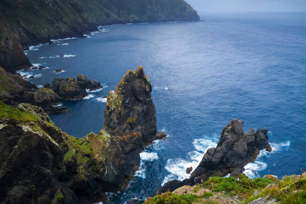 istock Cape Ortegal cliffs and atlantic ocean, Galicia, Spain 1466905501