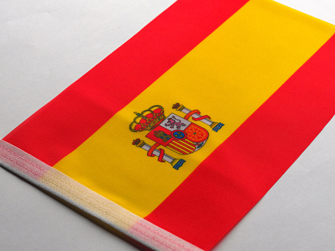 The national flag of Spain