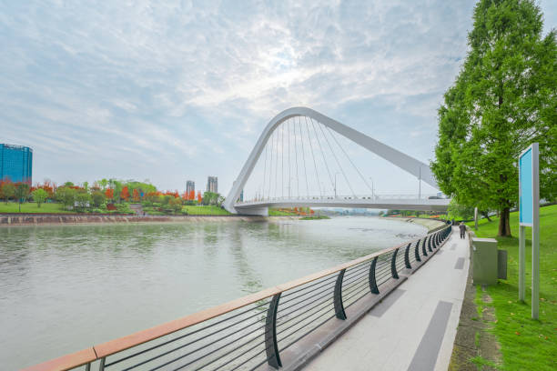 istock Sunny Chengdu Financial City 1466918295