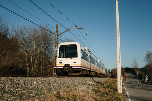 istock Passenger train in Cantabria, Spain 1466932179