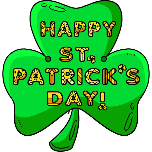 istock Happy Saint Patricks Day Cartoon Colored Clipart 1466939712