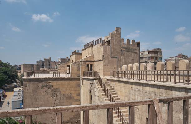 istock Al-Hakim Mosque in Cairo, Egypt on a sunny day 1466946646