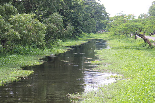 A canal can be created where no stream presently exists