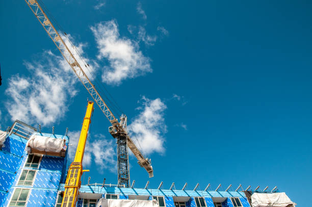 istock Cranes against the sky, National Mall, Washington, DC 1466957792