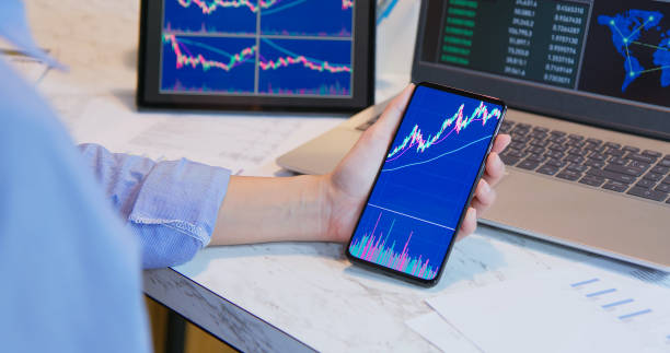 istock Stock market analyst 1466958790