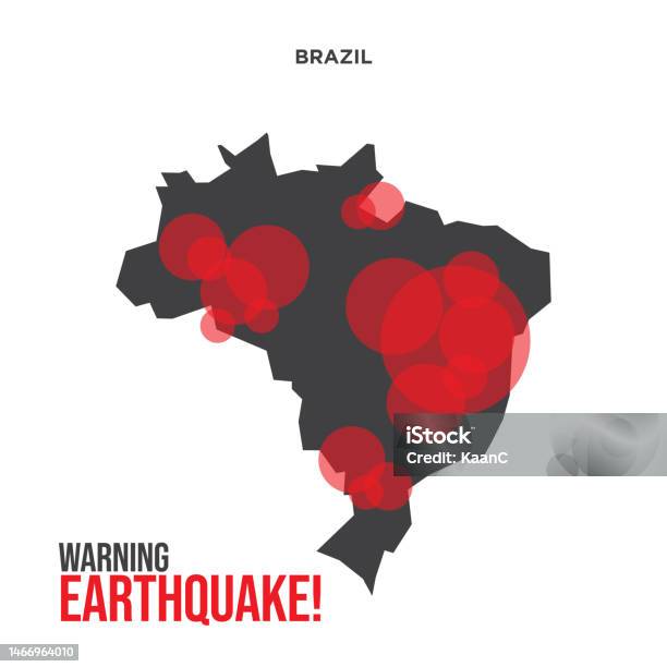 Brazil Earthquake Wave With Circle Vibration Design For Education