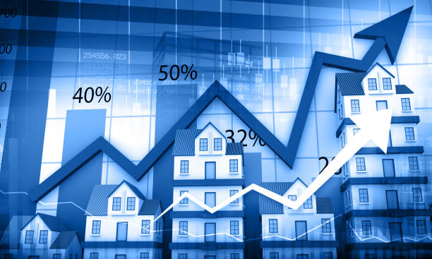 istock Real estate growth concept background 1466971194