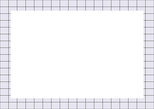 Simple And Stylish Rectangular Frame Material With Checkered Pattern ...