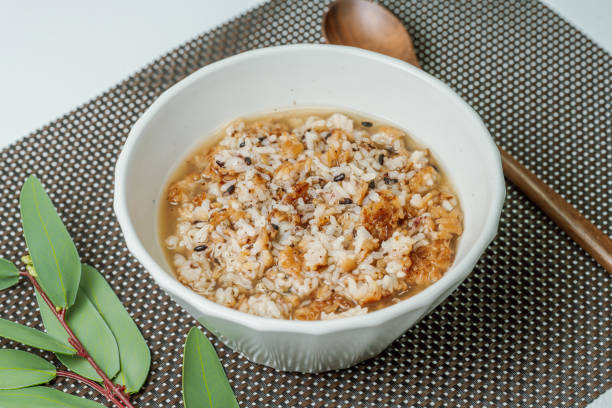 istock nurungji bap, Korean style scorched rice food 1466978038