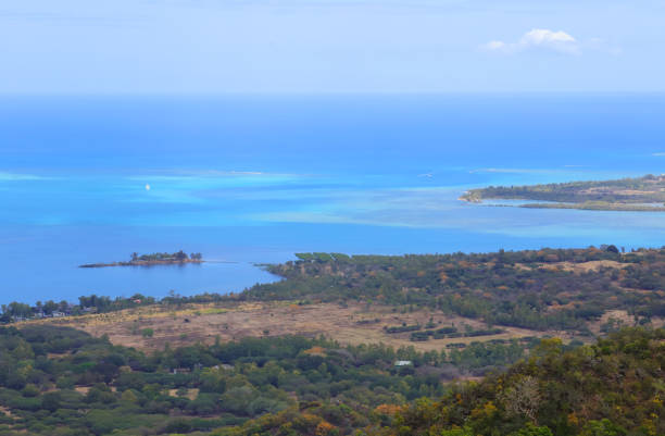 istock Chamarel Panorama and Ilot Malais, Mauritius, Indian Ocean, Africa 1466979073