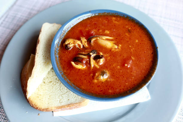 istock Mussels in tomato sauce 1466990543