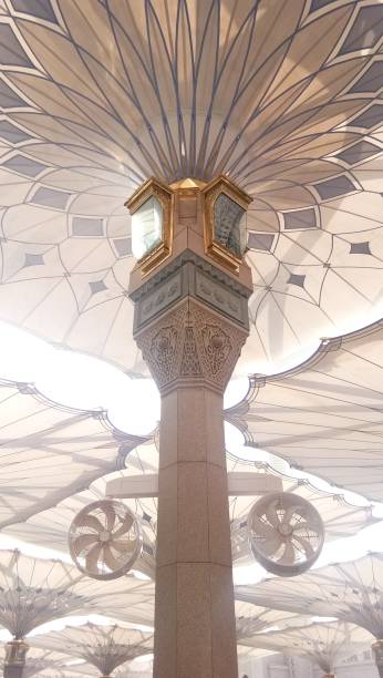 istock umbrella of nabawi mosque 1466991680