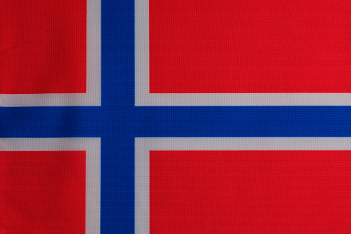 The national flag of Norway