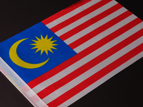3d Render Malaysian Flag Badge Pin Mocap, Front Back Clipping Path, It can be used for concepts such as Policy, Presentation, Election.