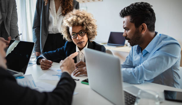 istock Business team working together in a modern office - Entrepreneurship concept 1467001889