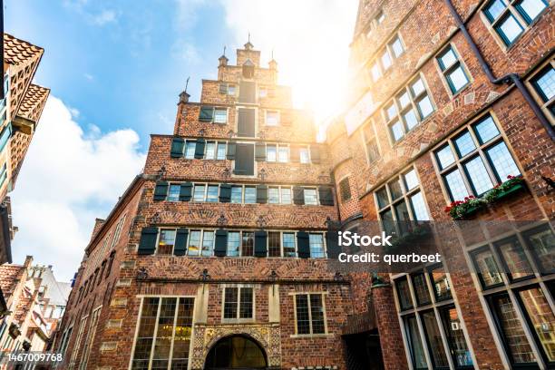 Bremen Böttcherstreet Stock Photo - Download Image Now - Bremen, City, Tourism